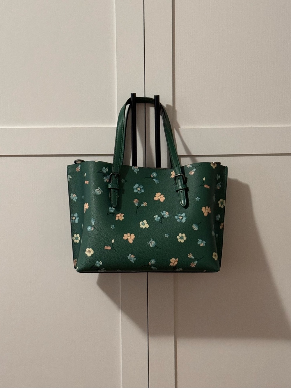 SOLD❣️Coach Mollie Tote 25 with Mystical Floral Print - Picture 2 of 6